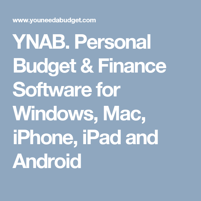 Home Budget Software For Mac